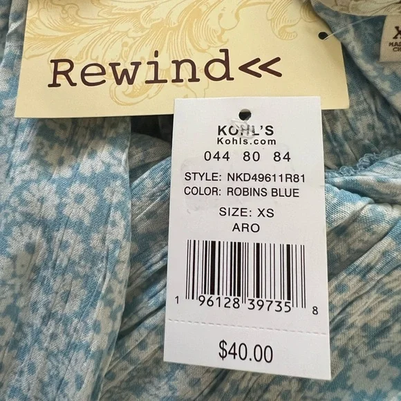 Juniors' Rewind Front Wrap Romper size XS - Picture 8 of 10